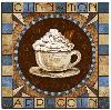 coffee tile cappuccino