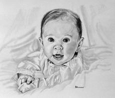 Pencil portraits done from your photograph